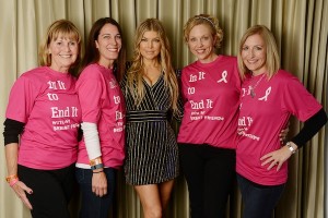 - New York - NY - 10/16/2015 - Global Brand Ambassador Fergie meets AVON 39 The Walk to End Breast Cancer participants at the Avon Foundation for Women’s annual gala reception in New York City. -PICTURED: Fergie with AVON 39 The Walk to End Breast Cancer participants -PHOTO by: Alex Oliveira/startraksphoto.com -AOH_2811.JPG Startraks Photo New York, NY For licensing please call 212-414-9464 or email sales@startraksphoto.com Startraks Photo reserves the right to pursue unauthorized users of this image. If you violate our intellectual property you may be liable for actual damages, loss of income, and profits you derive from the use of this image, and where appropriate, the cost of collection and/or statutory damages. Image may not be published in any way that is or might be deemed defamatory, libelous, pornographic, or obscene. Please consult our sales department for any clarification or question you may have.