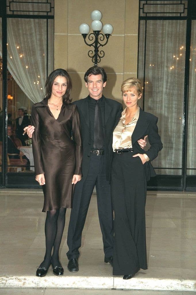 Famke Janssen Pierce Brosnan GoldenEye kadrosu