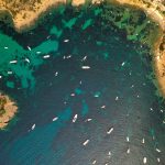 ibiza stunning aerial gorunum ibiza s coastline boats clear waters