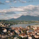 luzern breathtaking aerial gorunum switzerland showcasing its kentsel natural beauty