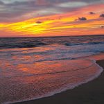 outer banks ocean atlantic sunrise sea gokyuzu manzara surf waves sand summer