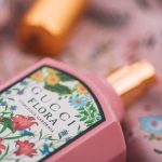 gucci elegant close up flora perfume floral design highlighting luxury