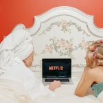 netflix two kadinlar lying bed watching dizustu creating cozy bonding atmosphere