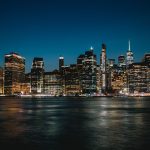 new york beautiful gorunum yeni york sehir siluet illuminated gece over water