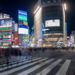 tokyo experience vibrant enerji shibuya crossing gece bustling crowds colorful neon