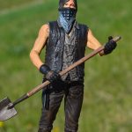walking dead daryl dixon walking dead action figure tv television shovel gravedigger